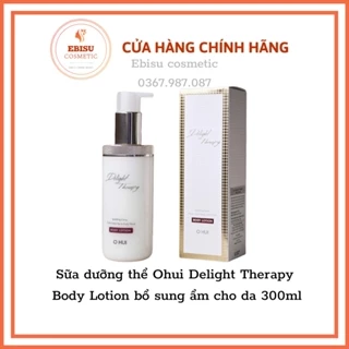 Sữa dưỡng thể Ohui Delight Therapy Body Lotion bổ sung ẩm cho da khỏe mạnh 300ml_𝑬𝑩𝑰𝑺𝑼 𝑪𝑶𝑺𝑴𝑬𝑻𝑰𝑪