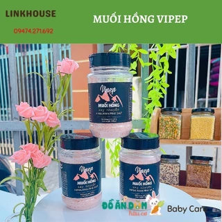 Muối Hồng Himalaya VIPEP Dùng Nấu Ăn Gia Đình Và Chế Biến Ăn Dặm Cho Bé