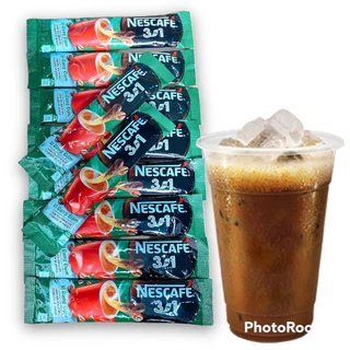 [ UỐNG LÀ GHIỀN ] Combo 50 gói ( mỗi gói 17gram ) cà phê sữa đá 3in1 Nescafe đậm đà hơn - Date mới 12 tháng.