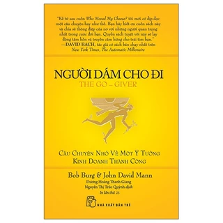 Sách - Người Dám Cho Đi - 8934974179382