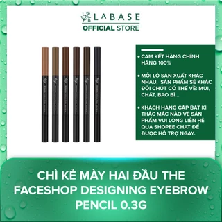 Chì kẻ mày hai đầu The Faceshop Designing Eyebrow Pencil 0.3g