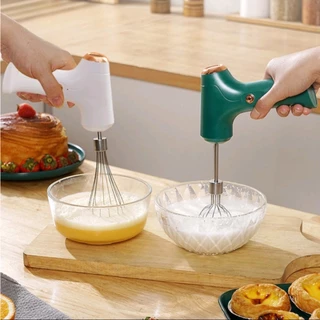 Máy đánh kem trứng sữa bơ trộn kem tự động cầm tay mini máy đánh màu thuốc nhuộm máy nhào nhồi bột trộn thực phẩm