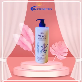 Sữa tắm dưỡng ẩm và làm sáng da tinh chất Hạt Ý Dĩ Reihaku Hatomugi Body Soap 800ml