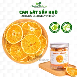 Trà Cam Vàng Thái Lát Sấy Khô Loại 1 - Trà Thảo Mộc Sấy Lạnh Nguyên Chất - Huyền Hà Shop