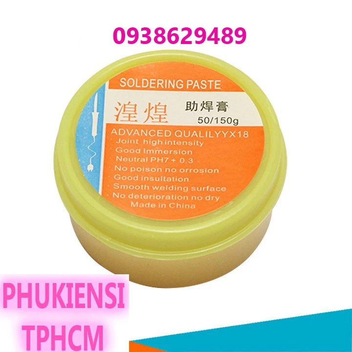 Mỡ hàn thiếc hỗ trợ hàn mạch Lọ To PASTE