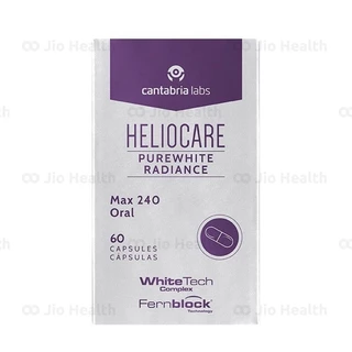 VIÊN UỐNG CHỐNG NẮNG TRẮNG DA HELIOCARE PURE WHILE RADIANCE 60 Viên