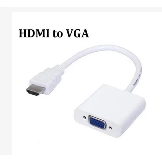 Cáp hdmi sang vga hỗ trợ cho màn hình chỉ có cổng vga