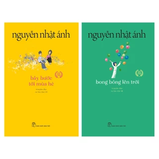 Sách - Combo 2Q Nguyễn Nhật Ánh: Bảy Bước Tới Mùa Hè + Bong Bóng Lên Trời