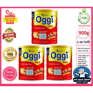 Set 3 Lon Sữa Oggi Gold Suy Dinh Dưỡng (900g)