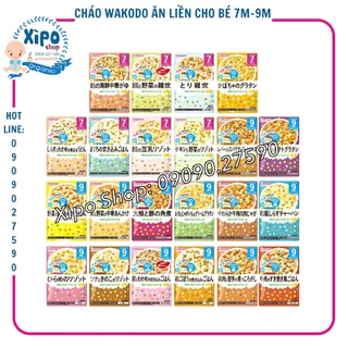 Cháo Wakodo Ăn Liền Cho Bé 7m - 9m - 12m