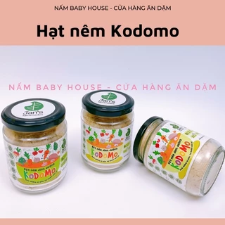 Date 2025 - Hạt nêm rau củ KODOMO dinh dưỡng cho bé ăn dặm từ 6 tháng date mới - 90g