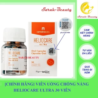 Viên uống chống nắng ngăn ngừa lão hoá Heliocare Ultra 30caps