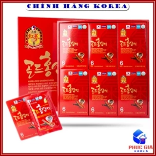 Nước Hồng Sâm Hàn Quốc 6 Năm Tuổi Thượng Hạng, Hộp 30 Gói