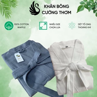 Áo choàng tắm ⚡ GIÁ SỐC ⚡ Áo choàng ngủ hàng cao cấp 100% Cotton, dùng trong khách sạn