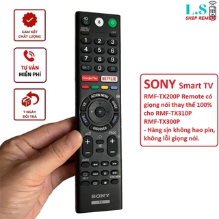 Điều khiển tivi Sony giọng nói RMF-TX200P thay thế 100% cho RMF-TX300P, TX310P, remote tv sony