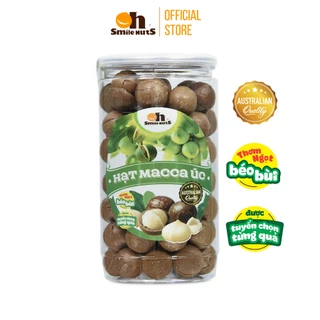 Macca Nướng Nứt Vỏ Smilenuts - Khối Lượng 500g/545g/215g