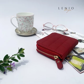 Ví mini nhiều ngăn đựng tiền cầm tay nữ dễ thương Lenio VMN3