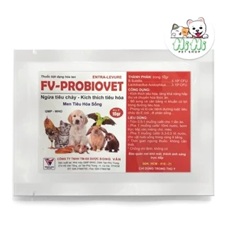Men tiêu hóa cho chó mèo FV-Probiovet 10g