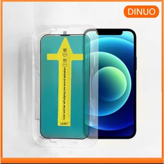 Kính cường lực iphone Kingkong có bảo vệ loa, có khuôn tự dán , Xs Max,11Pro max,12,13 14 Pro max Hiểu-Dinuo csae