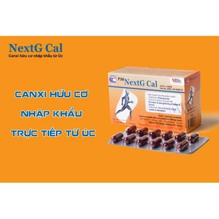 [ Chính hãng] Canxi hữu cơ nhập khẩu từ Úc NextGcal