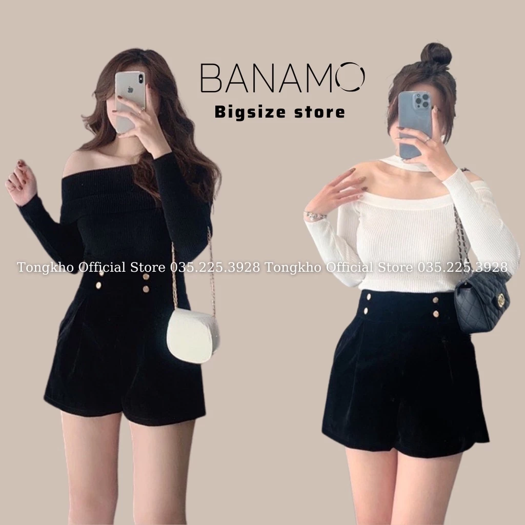 Quần short nhung nữ BIGSIZE short nhung 4 cúc cạp cao 652