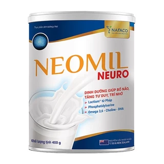 sữa  bột NEOMIL NEURO - dinh dưỡng giúp bỗ não, tăng tư duy, cải thiện trí nhớ