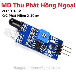 Mạch Module Cảm Biến Hồng Ngoại LM393 - Dò Đường Tránh Vật Cản