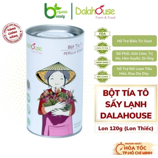 Bột Tía Tô Dalahouse - Bột Tía Tô Hữu Cơ Sấy Lạnh Nguyên Chất Dalahouse - Lon 120g