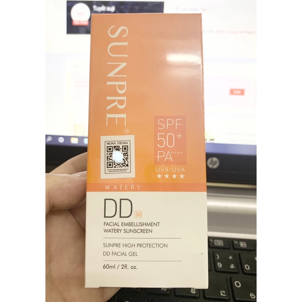 Kem chống nắng Mona Frema Sunpre DD SPF50 60ml