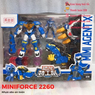 Sẵn Đủ Màu - Đồ chơi Robot Biệt Đội Siêu Nhân Nhí Miniforce 2260