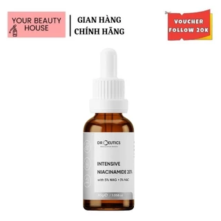 [DrCeutics] Serum B3 Intensive Niacinamide 20% Kiềm Dầu, Sáng Da, Mờ Thâm