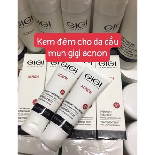 Kem giảm mụn ngừa thâm,Mụn Ẩn, mụn viêm, Mụn Đầu Đen,gigi acnon kem đêm