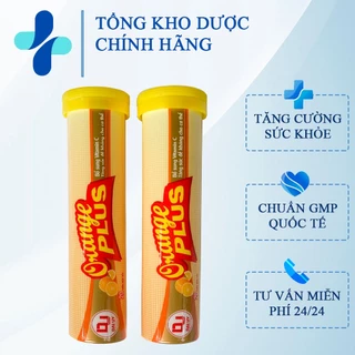 Sủi ORANGE PLUS - Bổ sung vitamin C tăng cường sức đề kháng.