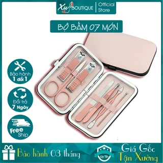 Bộ Cắt, Bấm Dũa Móng Tay 7 Món 3DM Nail Care Cao Cấp Tiện Dụng