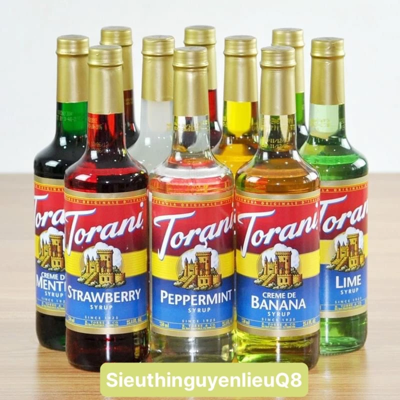 Siro (Syrup) Torani 750ml đủ vị