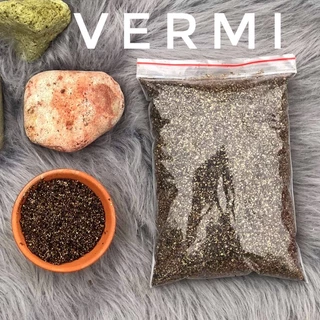 Đá Vermiculite trộn đất trồng sen, cây cảnh giúp kích rễ sen đá