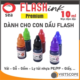 Mực Đóng Dấu Dành Cho Con Dấu Flash In Lên Giấy, Vải, Carton, Nilon, Nhựa, Hộp Cơm