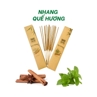 [Mua 5 giảm 10%] Nhang Quế Hương nhang nguyên liệu chỉ thảo mộc hương thơm dễ chịu ít khói, ít tàn