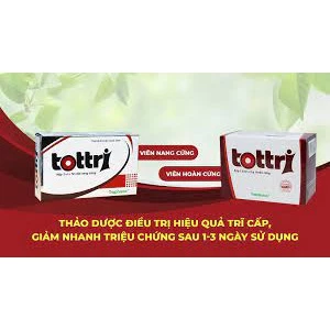 TOTTRI - Traphaco - Cải Thiện Trĩ Trong 10 Ngày - Phòng, Ngăn Ngừa Trĩ Tái Phát- Hộp 30 viên, 15 gói,typ