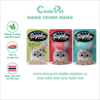 Pate Regalos nhiều hương vị cho mèo mọi lứa tuổi 70g - CirclePet