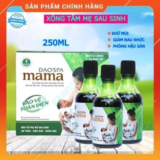 (HỏaTốc1h) Xông tắm cho mẹ sau sinh DAO'SPA MAMA chính gốc Dao đỏ, Đại học Dược HN - DK Pharma - 250ml/chai - Chính hãng