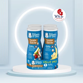 Bánh ăn dặm Gerber Organic Mỹ hình sao, bánh cho bé ăn dặm hộp 42g