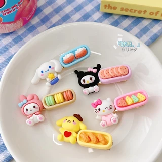 Kẹp Tóc Mái Bên Màu Kẹo Ngọt Ngào Thời Trang Sanrio