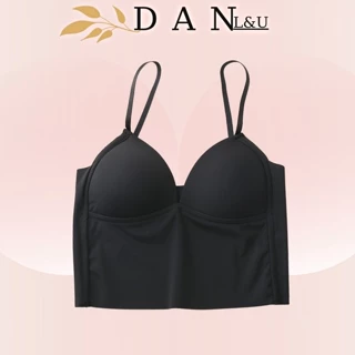 Áo Lót Bra Satin Mềm Mịn Thoáng Mát Đệm Mút Nâng Ngực Sexy DAN L&U 2157