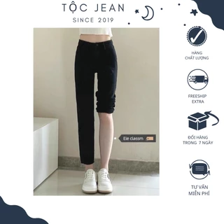 QUẦN JEAN ỐNG ĐỨNG tocjean SUÔNG ĐEN3725⚡️Bán lỗ xin đánh giá 5🌟⚡️