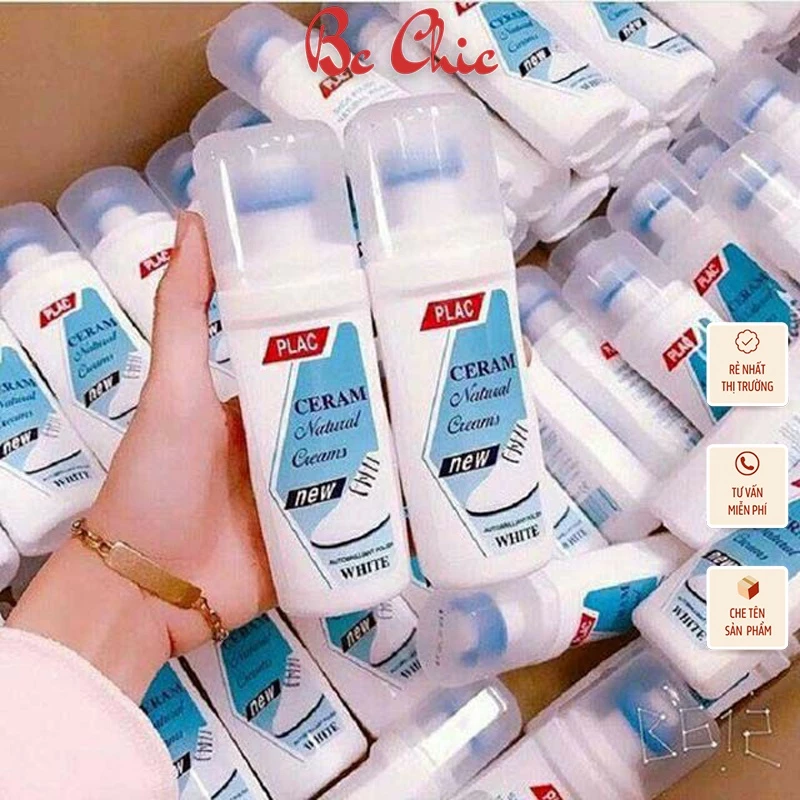 Chai làm sạch giày và túi xác place