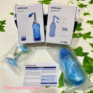 Bình vệ sinh mũi WATERPULSE CÓ HỘP cho bé và người lớn 300ml giúp rửa sạch mũi