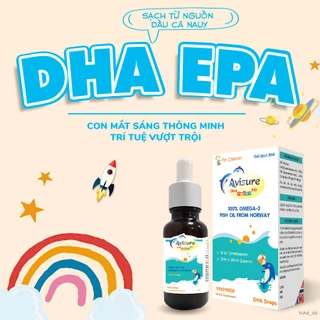 DHA cho bé thông minh vượt trội Avisure DHA smart kid 10ml(dùng 40 ngày)