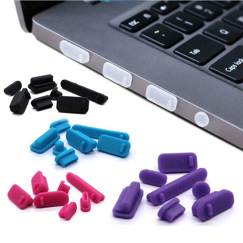 Nút Silicone Chống Bụi Bịt Cổng USB, HDMI, TypeC Nhiều Màu Sắc Cho Máy Tính, Laptop Cực Kì Tiện Dụng