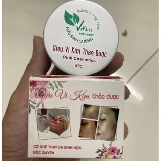 Siêu Vi Kim Thảo Dược (Chính Hãng) trẻ hóa tái tạo da dùng trong Spa